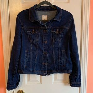 Old Navy Dark Wash Denim Jacket